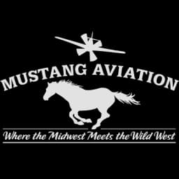 Mustang Aviation logo