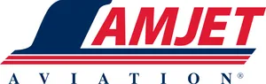 AMJET AVIATION logo