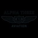 Alpha Three Aviation logo