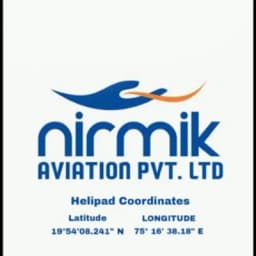 Nirmik Aviation helipad logo