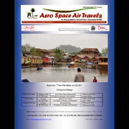 Aero Space Air Travels logo