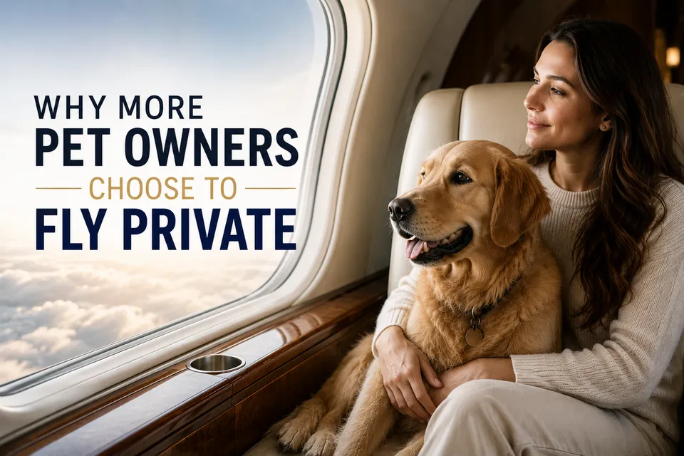 Why More Pet Owners Are Choosing to Fly Private