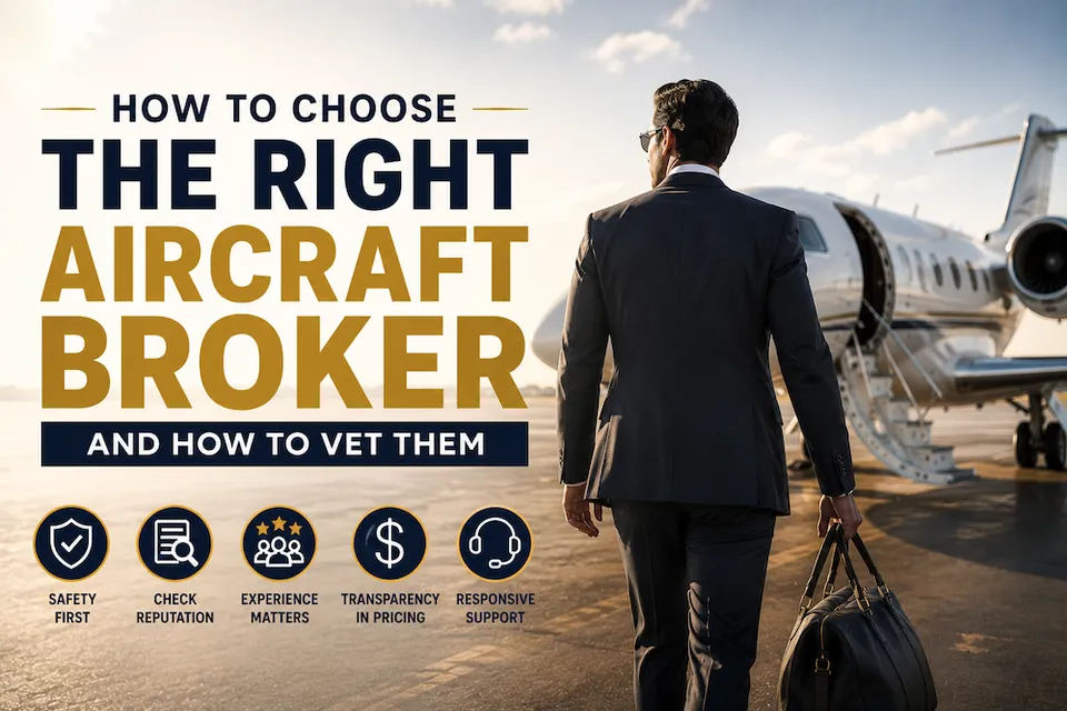 How to Choose the Right Private Jet Charter Broker