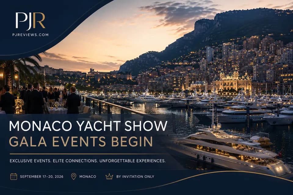 Monaco Yacht Show Gala Events: The Ultimate Guide for Private Jet Travelers