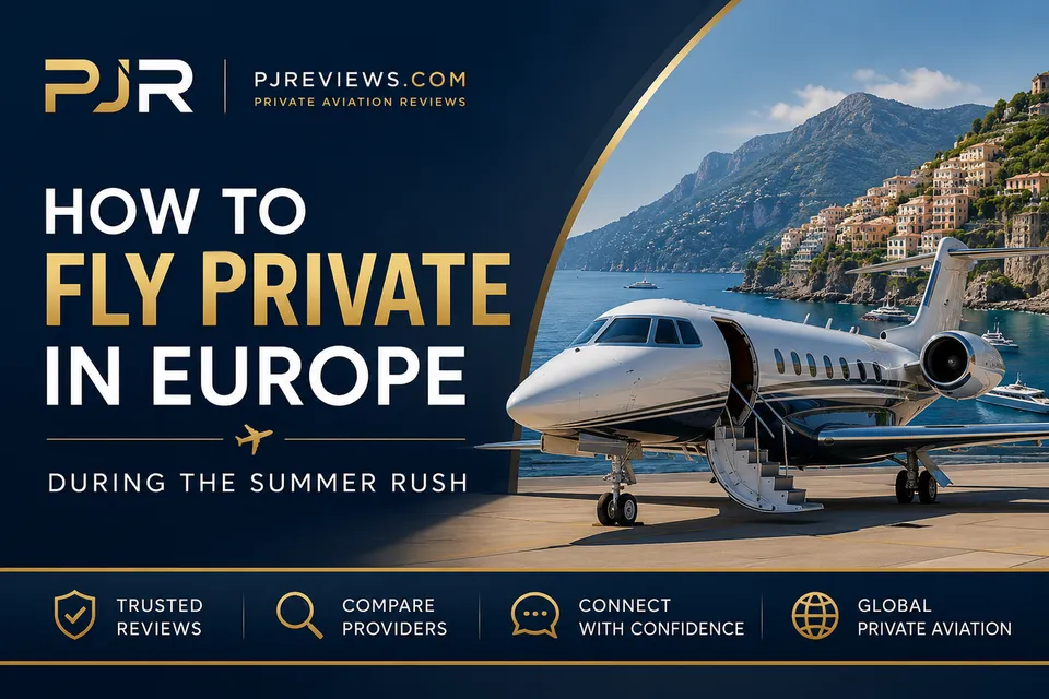 How to Fly Private in Europe During the Summer Rush