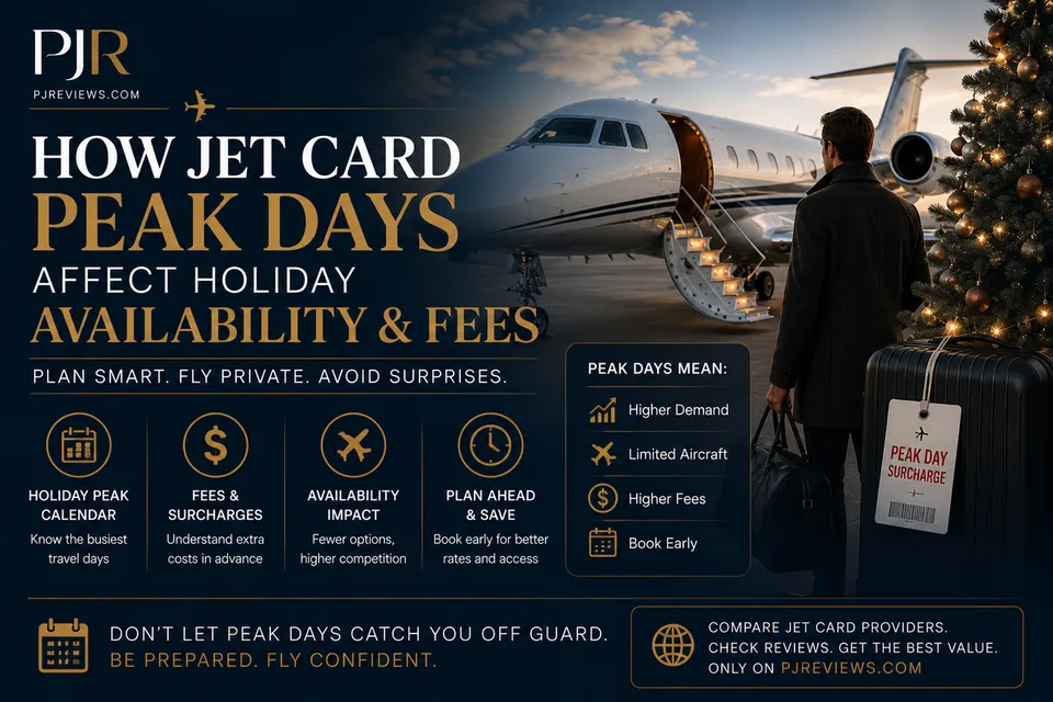 How Jet Card Peak Days Affect Holiday Availability and Fees