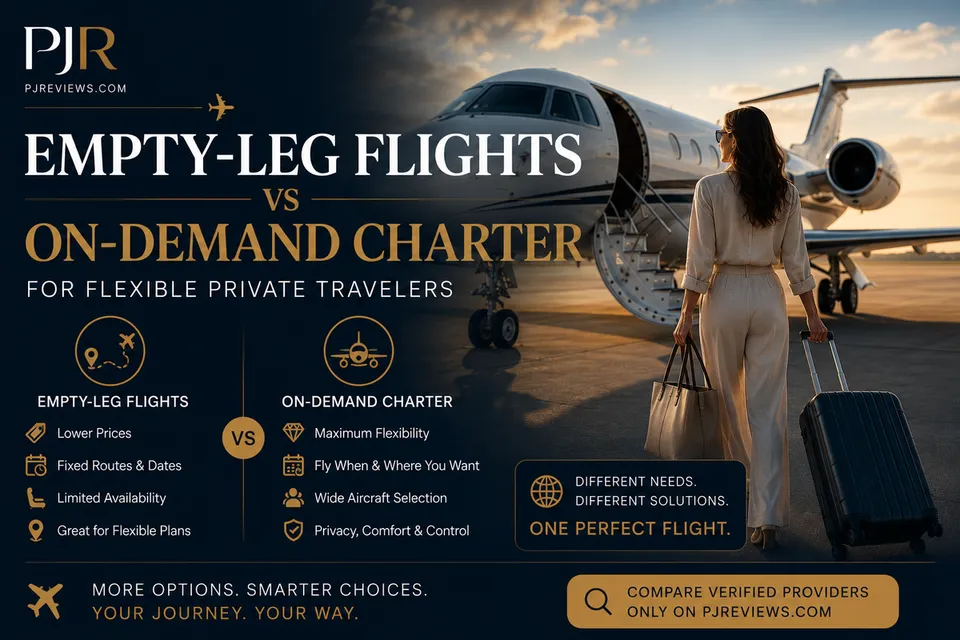 Empty-Leg Flights vs On-Demand Charter for Flexible Private Travelers